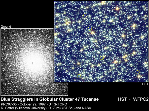47 Tucanae, Hubble Site