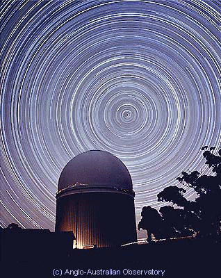 night sky long exposure